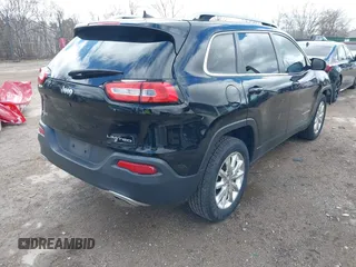 2017 Jeep Cherokee Limited with VIN 1C4PJMDS2HW606827, listed as a IAAI auction lot 42037856 with 89,477 mi miles. Bid and sale history available at carsss.com. Image 4.