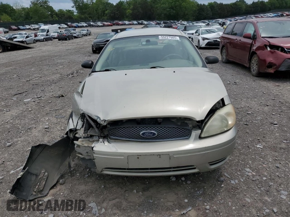 2006 Ford Taurus SE z VIN 1FAFP53U56A151555, wystawiony jako Copart lot #55227665 z przebiegiem 146 109 mil mil oraz Szkoda całkowita • Salvage title. Historia ofert i sprzedaży dostępna na DreamBid. Obrazek 5.