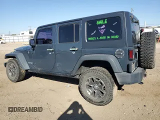 2018 Jeep Wrangler JK Unlimited Rubicon with VIN 1C4BJWFG9JL840582, listed as a Copart auction lot 73064054 with 47,590 mi miles and Salvage Title. Bid and sale history available at carsss.com. Image 2.
