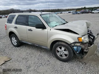 2010 Ford Escape XLT with VIN 1FMCU0D76AKA31358, listed as a Copart auction lot 49997695 with 0 mi miles and Salvage Title. Bid and sale history available at carsss.com. Image 4.