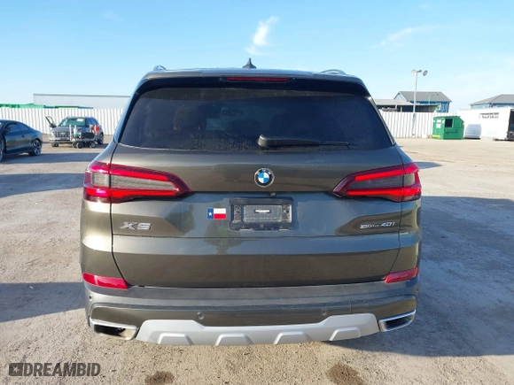 2023 BMW X5 sDrive40i with VIN 5UXCR4C02P9S02333, listed as a IAAI auction lot 41219318 with 32,966 mi miles. Bid and sale history available at carsss.com. Image 16.
