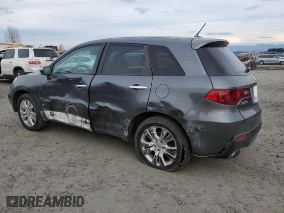 2010 Acura RDX with VIN 5J8TB1H28AA005205, listed as a Copart auction lot 42991305 with 125,009 mi miles and Salvage Title. Bid and sale history available at carsss.com. Image 2.