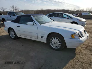 1998 Mercedes-Benz SL-Class with VIN WDBFA67F0WF166074, listed as a Copart auction lot 48774415 with 73,477 mi miles and Clean Title. Bid and sale history available at carsss.com. Image 4.