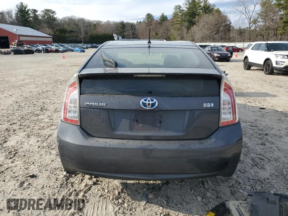 2013 Toyota Prius One with VIN JTDKN3DU6D1647303, listed as a Copart auction lot 50871405 with 192,646 mi miles and Clean Title. Bid and sale history available at carsss.com. Image 6.