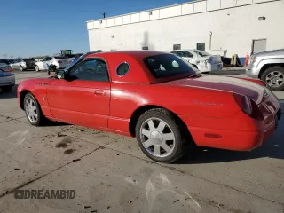 2002 Ford Thunderbird w/Hardtop Premium with VIN 1FAHP60A82Y118169, listed as a Copart auction lot 48772465 with 23,648 mi miles and Salvage Title. Bid and sale history available at carsss.com. Image 2.