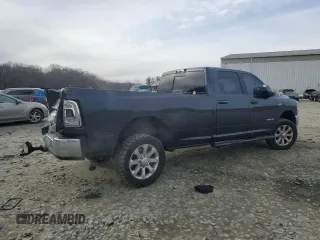 2022 Ram 2500 Big Horn with VIN 3C6UR5JJ6NG115434, listed as a Copart auction lot 53584955 with 104,761 mi miles and Salvage Title. Bid and sale history available at carsss.com. Image 3.