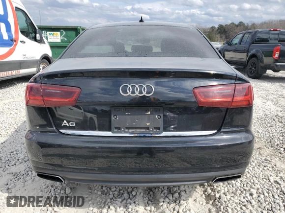 2016 Audi A6 2.0T Premium with VIN WAUCFAFC3GN110442, listed as a Copart auction lot 47944785 with 153,262 mi miles and Clean Title. Bid and sale history available at carsss.com. Image 6.