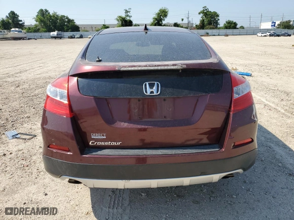 2013 Honda Crosstour EX-L with VIN 5J6TF3H57DL005014, listed as a Copart auction lot 66037704 with 131,205 mi miles and Salvage Title. Bid and sale history available at carsss.com. Image 6.