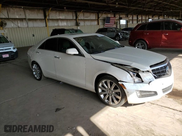 2013 Cadillac ATS Premium with VIN 1G6AF5SX6D0158992, listed as a Copart auction lot 52436625 with 120,898 mi miles and Clean Title. Bid and sale history available at carsss.com. Image 4.
