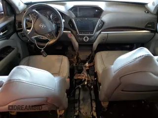 2020 Acura MDX with VIN 5J8YD4H39LL048663, listed as a Copart auction lot 47036155 with 0 mi miles and Salvage Title. Bid and sale history available at carsss.com. Image 8.
