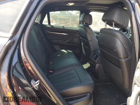 2016 BMW X6 xDrive50i with VIN 5UXKU6C56G0R33806, listed as a Copart auction lot 53855165 with 144,274 mi miles and Clean Title. Bid and sale history available at DreamBid. Image 11.