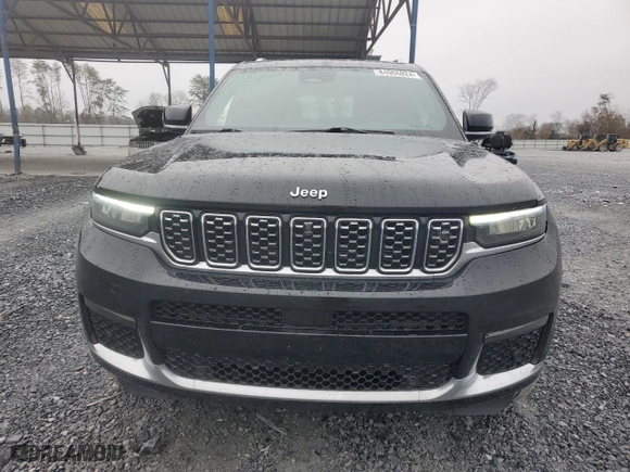 2021 Jeep Grand Cherokee L Summit Reserve with VIN 1C4RJKEGXM8108090, listed as a Copart auction lot 84906824 with 20,752 mi miles and Salvage Title. Bid and sale history available at carsss.com. Image 5.