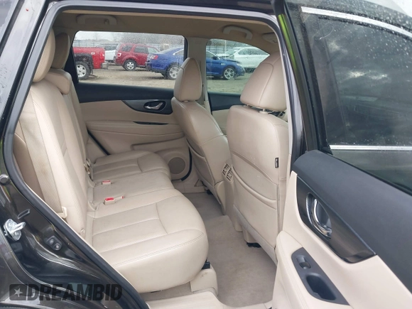 2014 Nissan Rogue S with VIN 5N1AT2MV1EC770125, listed as a IAAI auction lot 41152682 with 153,147 mi miles. Bid and sale history available at carsss.com. Image 8.