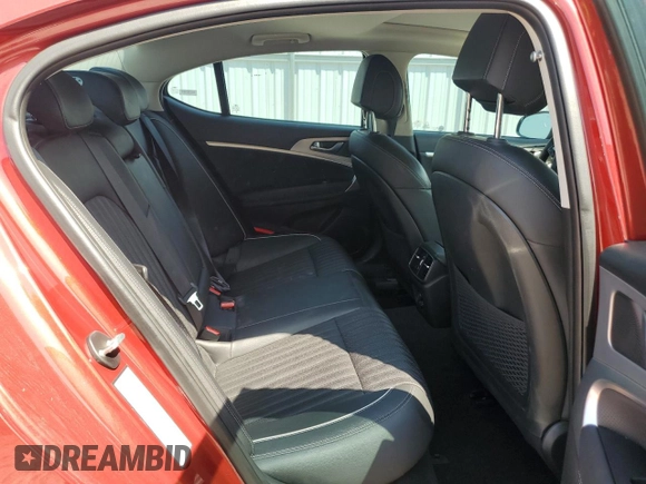2020 Genesis G70 3.3T with VIN KMTG54LE0LU056422, listed as a Copart auction lot 71549144 with 46,683 mi miles and Non Repairable. Bid and sale history available at DreamBid. Image 10.