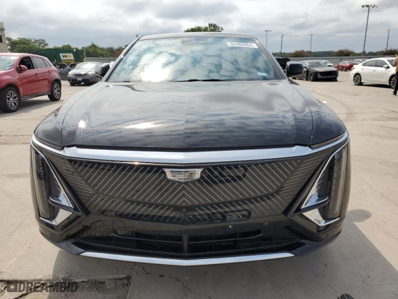 2024 Cadillac LYRIQ Tech with VIN 1GYKPMRK4RZ110214, listed as a Copart auction lot 68980664 with 0 mi miles and Salvage Title. Bid and sale history available at carsss.com. Image 5.