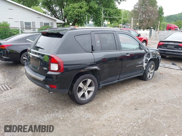 2017 Jeep Compass High Altitude with VIN 1C4NJDEB6HD213625, listed as a IAAI auction lot 42343006 with 75,120 mi miles and . Bid and sale history available at DreamBid. Image 4.