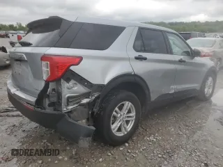 2023 Ford Explorer with VIN 1FMSK8BH9PGA84806, listed as a Copart auction lot 54875205 with 61,776 mi miles and Salvage title. Bid and sale history available at DreamBid. Image 3.