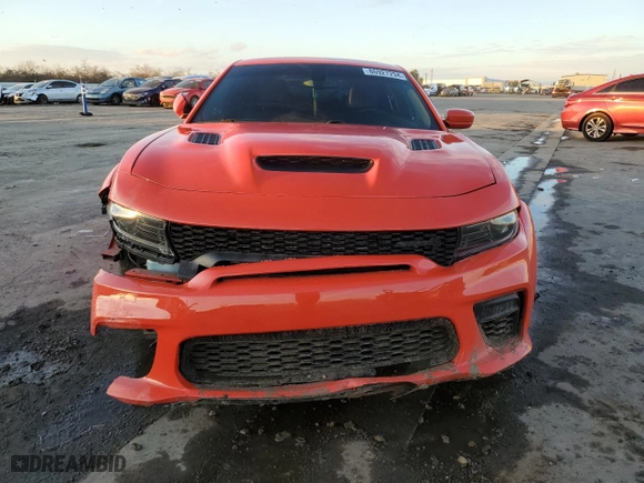2022 Dodge Charger SRT Hellcat Widebody with VIN 2C3CDXL92NH122094, listed as a Copart auction lot 86927294 with 33,050 mi miles and Salvage Title. Bid and sale history available at carsss.com. Image 5.