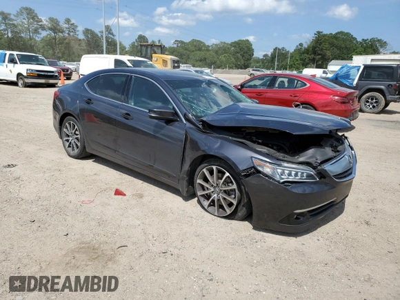 2016 Acura TLX Advance z VIN 19UUB3F72GA002985, wystawiony jako Copart lot #57252255 z przebiegiem 117 218 mil mil oraz Szkoda całkowita • Salvage title. Historia ofert i sprzedaży dostępna na DreamBid. Obrazek 4.