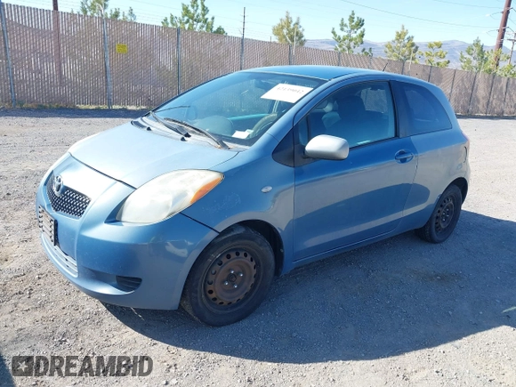 2007 Toyota Yaris with VIN JTDJT923475072209, listed as a IAAI auction lot 42139042 with 335,137 mi miles. Bid and sale history available at carsss.com. Image 2.