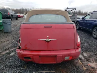 2006 Chrysler PT Cruiser z VIN 3C3HY55X76T204731, wystawiony jako Copart lot #49281695 z przebiegiem 182 202 mil mil oraz Szkoda całkowita • Salvage title. Historia ofert i sprzedaży dostępna na DreamBid. Obrazek 6.