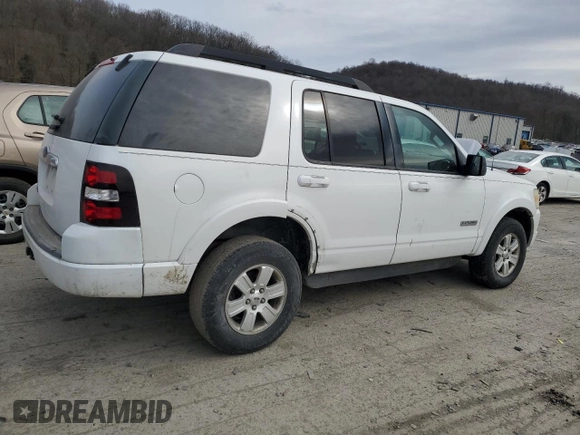 2008 Ford Explorer XLT with VIN 1FMEU63E78UB32385, listed as a Copart auction lot 48007755 with 144,841 mi miles and Salvage Title. Bid and sale history available at carsss.com. Image 3.