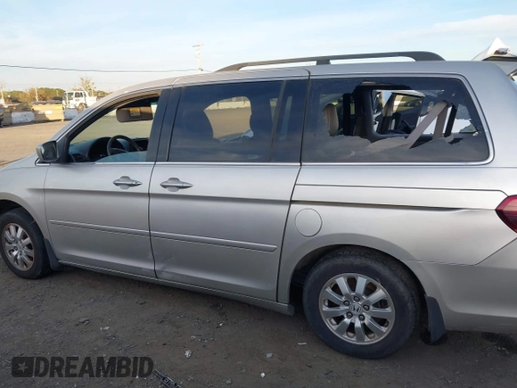 2008 Honda Odyssey EX-L with VIN 5FNRL38798B034369, listed as a IAAI auction lot 38057684 with 1 mi miles. Bid and sale history available at carsss.com. Image 13.