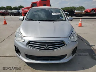 2019 Mitsubishi Mirage G4 ES with VIN ML32F3FJ0KHF16622, listed as a Copart auction lot 61160784 with 115,490 mi miles and Salvage Title. Bid and sale history available at carsss.com. Image 5.