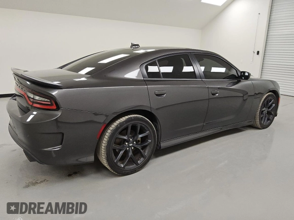 2022 Dodge Charger R/T with VIN 2C3CDXCT5NH114941, listed as a Copart auction lot 45870745 with 43,649 mi miles and Clean Title. Bid and sale history available at DreamBid. Image 3.