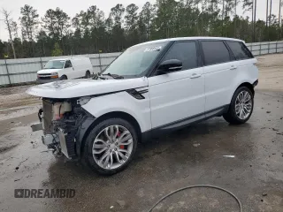 2015 Land Rover Range Rover Sport Supercharged with VIN SALWR2TF9FA518292, listed as a Copart auction lot 87908845 with 132,672 mi miles and Salvage Title. Bid and sale history available at carsss.com. Image 1.