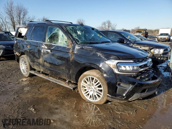 2024 Ford Expedition Limited with VIN 1FMJU2A89REA37391, listed as a Copart auction lot 42538905 with 10,297 mi miles and Non repairable. Bid and sale history available at DreamBid. Image 4.