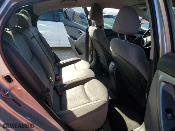 2012 Hyundai Elantra GLS PZEV with VIN 5NPDH4AE6CH126592, listed as a Copart auction lot 49733865 with 125,450 mi miles and Salvage Title. Bid and sale history available at carsss.com. Image 10.