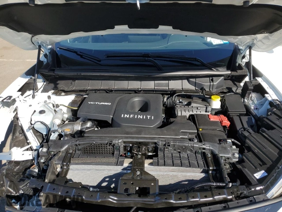 2025 Infiniti QX60 Luxe with VIN 5N1AL1FS5SC338274, listed as a Copart auction lot 48479865 with 1,002 mi miles and Salvage title. Bid and sale history available at DreamBid. Image 11.