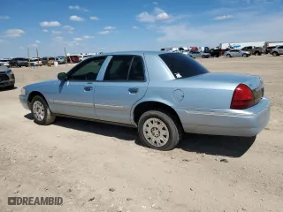 2006 Mercury Grand Marquis GS with VIN 2MEFM74V86X615465, listed as a Copart auction lot 69851504 with 0 mi miles and Salvage Title. Bid and sale history available at carsss.com. Image 2.