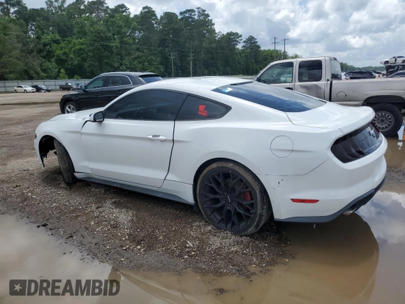 2018 Ford Mustang EcoBoost with VIN 1FA6P8TH4J5105611, listed as a Copart auction lot 61409065 with 93,811 mi miles and Salvage title. Bid and sale history available at DreamBid. Image 2.