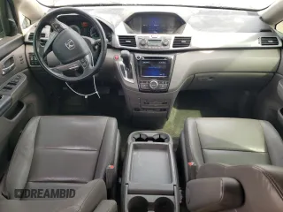 2014 Honda Odyssey Touring with VIN 5FNRL5H96EB088401, listed as a Copart auction lot 51332365 with 167,710 mi miles and Salvage Title. Bid and sale history available at carsss.com. Image 8.