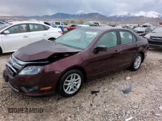 2011 Ford Fusion S with VIN 3FAHP0GA8BR240077, listed as a Copart auction lot 51020895 with 98,055 mi miles and Salvage Title. Bid and sale history available at carsss.com. Image 1.