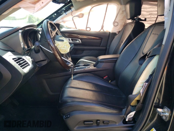 2015 GMC Terrain Denali with VIN 2GKFLZE3XF6318074, listed as a Copart auction lot 53502895 with 158,431 mi miles and Salvage title. Bid and sale history available at DreamBid. Image 7.