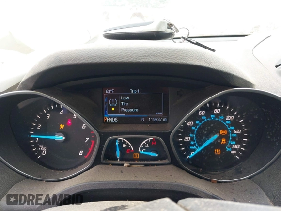 2016 Ford Escape Titanium with VIN 1FMCU0J97GUB96726, listed as a IAAI auction lot 41322229 with 119,237 mi miles. Bid and sale history available at carsss.com. Image 7.