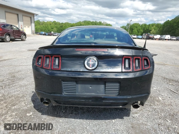 2014 Ford Mustang V6 with VIN 1ZVBP8AM9E5244581, listed as a Copart auction lot 55741495 with 78,705 mi miles and Salvage Title. Bid and sale history available at DreamBid. Image 6.