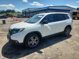 2019 Honda Passport EX-L with VIN 5FNYF8H55KB024525, listed as a Copart auction lot 63112425 with 87,126 mi miles and Salvage title. Bid and sale history available at DreamBid. Image 1.