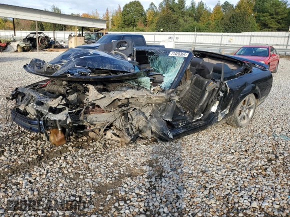 2008 Ford Mustang GT Deluxe with VIN 1ZVHT85H585148521, listed as a Copart auction lot 43408265 with Not Provided miles and Salvage Title. Bid and sale history available at DreamBid. Image 1.