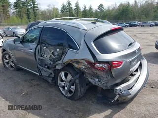 2009 Infiniti FX with VIN JNRAS18W99M151079, listed as a IAAI auction lot 42210211 with 135,438 mi miles and . Bid and sale history available at DreamBid. Image 3.
