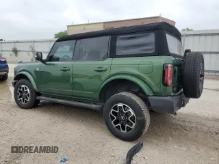 2024 Ford Bronco Outer Banks with VIN 1FMDE8BH4RLA26290, listed as a Copart auction lot 54764525 with 5,373 mi miles and Salvage title. Bid and sale history available at DreamBid. Image 2.