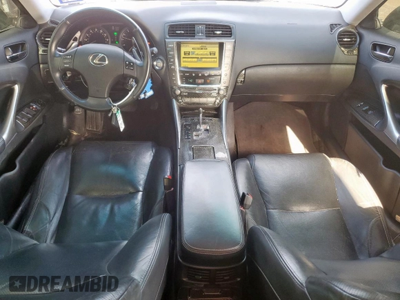 2010 Lexus IS 250 with VIN JTHBF5C26A5123922, listed as a Copart auction lot 64084835 with 159,652 mi miles and Salvage title. Bid and sale history available at DreamBid. Image 8.