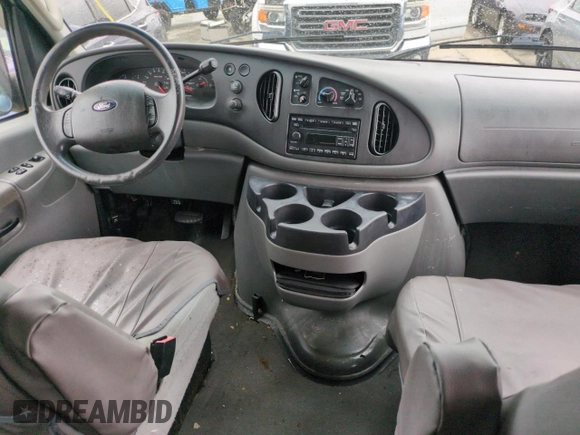2007 Ford Econoline Passenger XL with VIN 1FBNE31LX7DB35852, listed as a Copart auction lot 74790324 with Not Provided miles and Non Repairable. Bid and sale history available at carsss.com. Image 8.