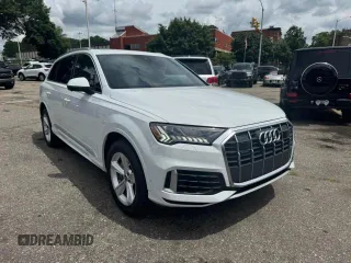 2023 Audi Q7 Premium with VIN WA1AXBF78PD019523, listed as a Copart auction lot 66156955 with 13,821 mi miles and Clean title. Bid and sale history available at DreamBid. Image 4.
