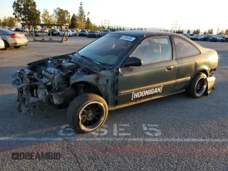 1997 Honda Civic DX with VIN 1HGEJ6122VL090216, listed as a Copart auction lot 42394565 with 181,840 mi miles and Salvage Title. Bid and sale history available at carsss.com. Image 1.
