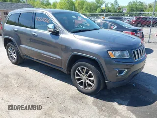 2014 Jeep Grand Cherokee Limited z VIN 1C4RJFBG3EC572106, wystawiony jako IAAI lot #42231586 z przebiegiem 115 197 mil mil oraz . Historia ofert i sprzedaży dostępna na DreamBid. Obrazek 1.