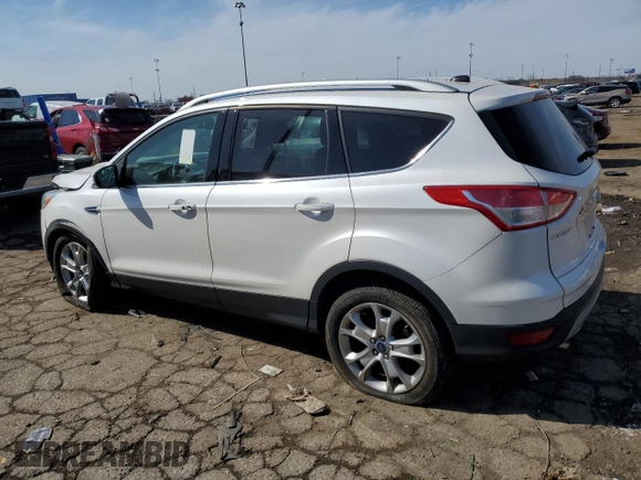 2016 Ford Escape Titanium with VIN 1FMCU0JX3GUB14361, listed as a Copart auction lot 49356585 with 122,409 mi miles and Clean Title. Bid and sale history available at carsss.com. Image 2.